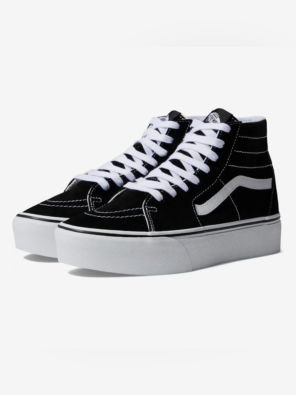 Vans Black & White Sk8-Hi Tapered Stackform Sneakers